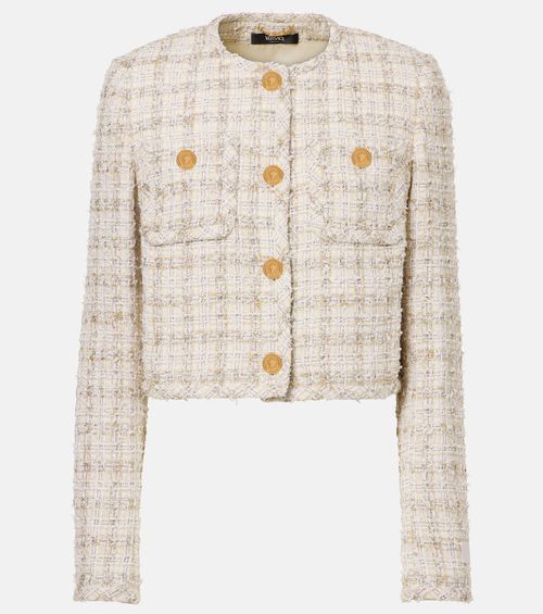 Medusa tweed jacket