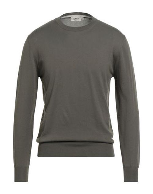 Man Sweater Military green Size XL Cotton