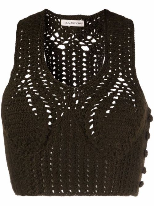 Belle knitted bra top