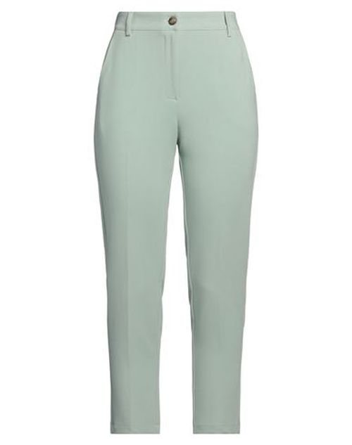 Woman Pants Sage green Size 8 Polyester, Viscose, Elastane