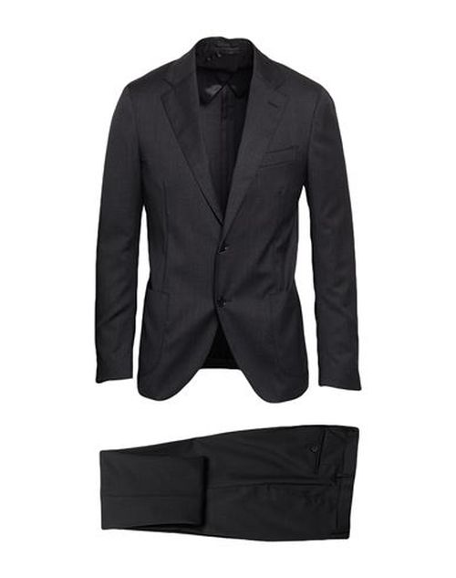 Man Suit Charcoal Size 46 Wool