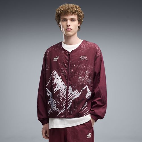 PUMA x SWITZERLAND x SALEHE BEMBURY Men's KING Track Jacket in Red