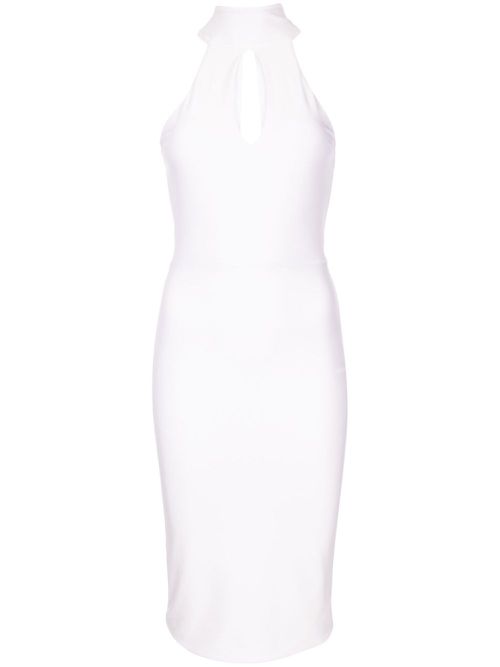 Audrey cut-out midi dress - White