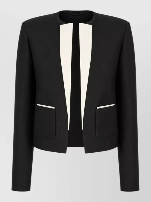 Tom Ford - jacket and gilet contrasting lapels pocket