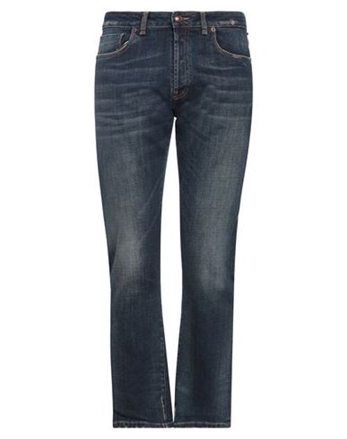 Man Jeans Blue Size 29 Cotton, Elastane
