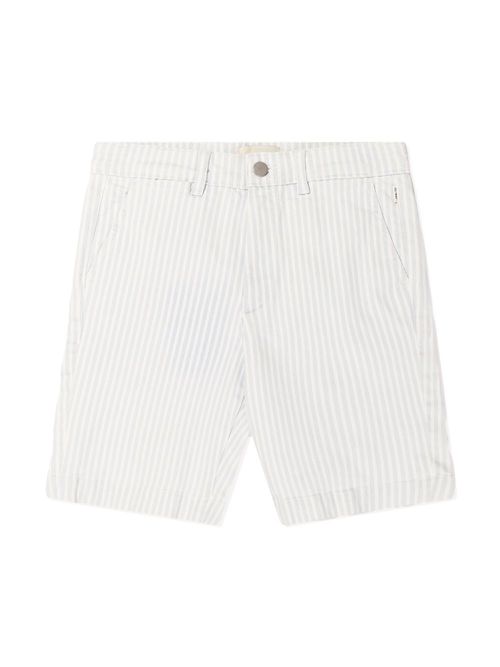 Jacob striped Bermuda shorts - Blue