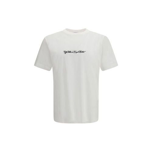 Script Arrow T-Shirt — White