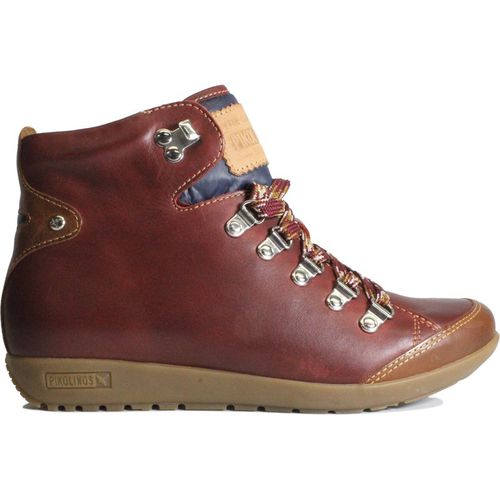 Pikolinos Lisboa W67 Leather Women's Ankle Boots - Arcilla - Size:UK 7-7.5