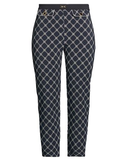 Woman Pants Black Size 12 Polyester, Elastane
