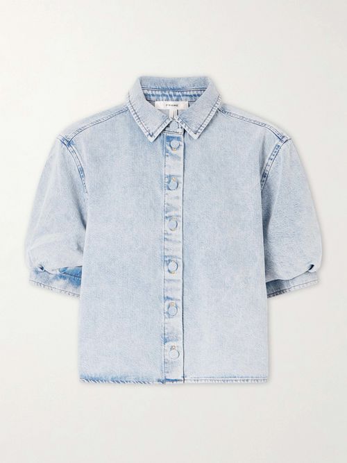 Recycled Denim Shirt - Blue
