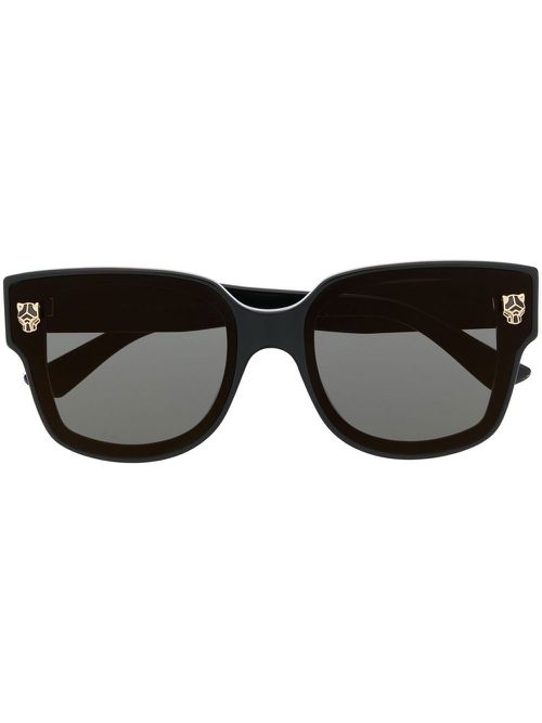 Wayfarer-frame sunglasses - Black