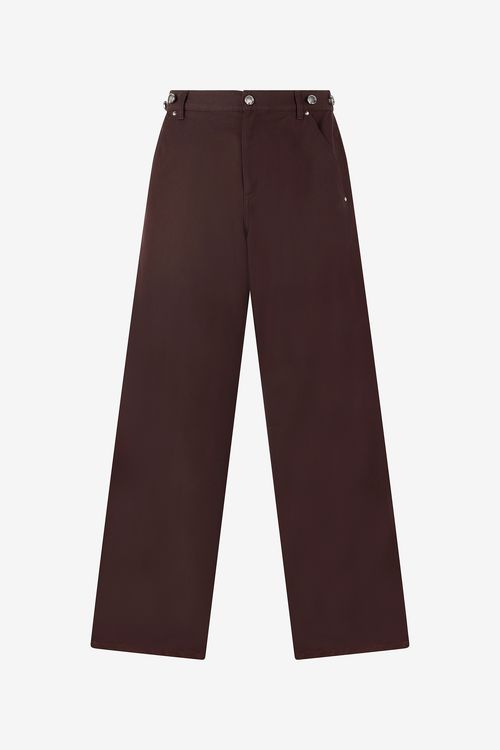 Cotton-blend Pants