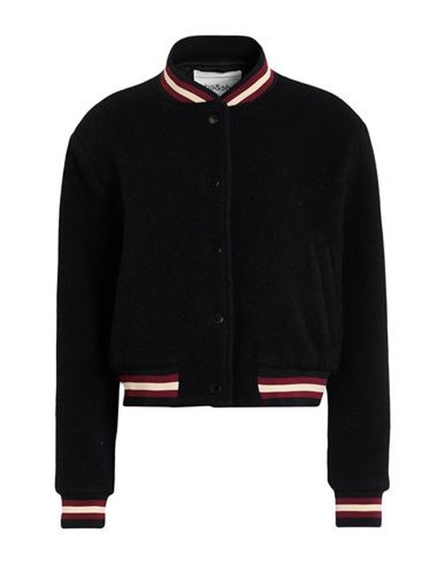 Woman Jacket Black Size 1 Wool