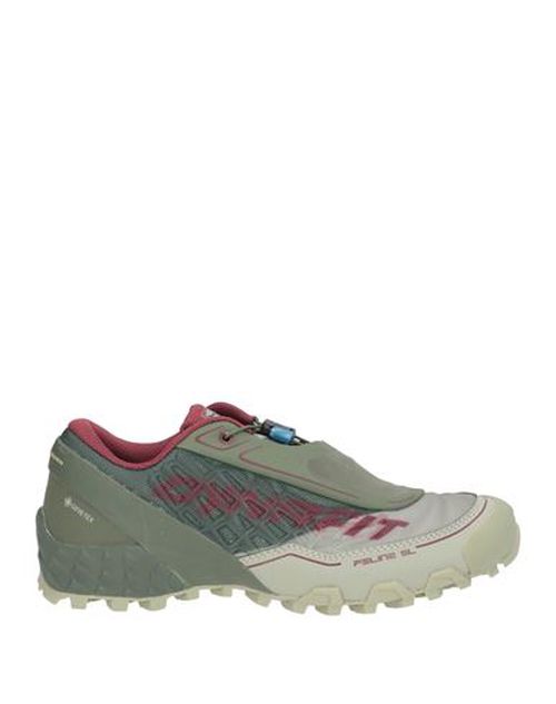 Feline Woman Sneakers Military green Size 7 Textile fibers, Synthetic material