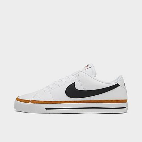 Men's Court Legacy Next Nature Casual Shoes in White/Desert Ochre/Black