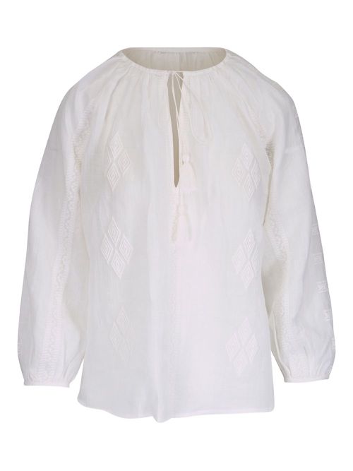 Nili Lotan Julien blouse - White