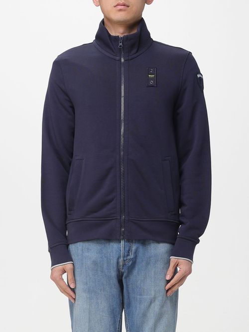 Sweatshirt Men color Blue