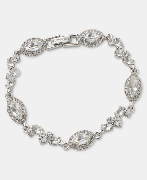 Crystal Flex Bracelet - White