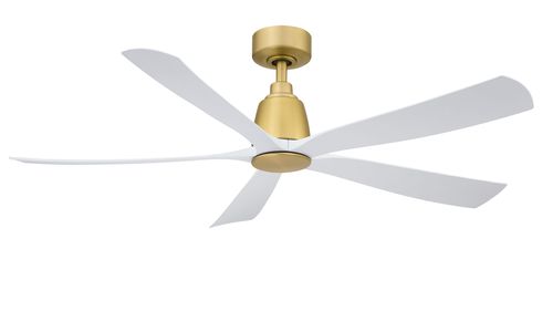 Fanimation Kute 52" Indoor Ceiling Fan in Brushed Satin Bra