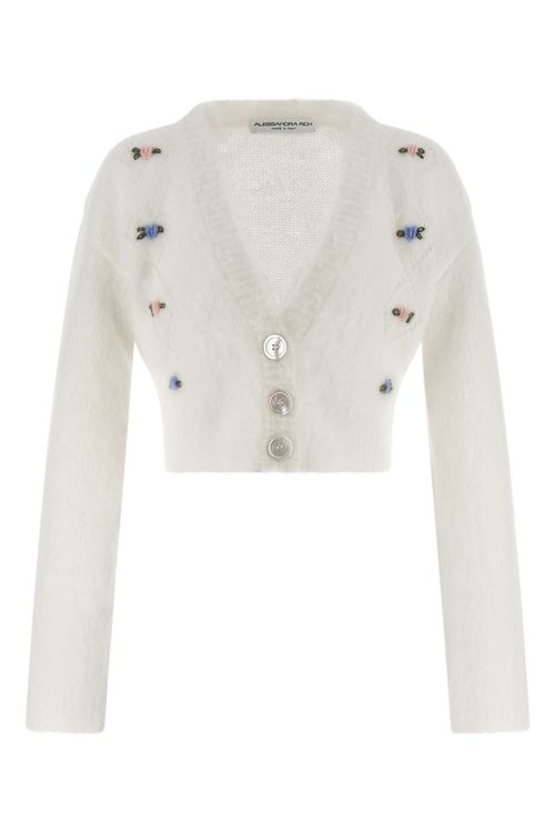 'Carded Mohair' Cardigan