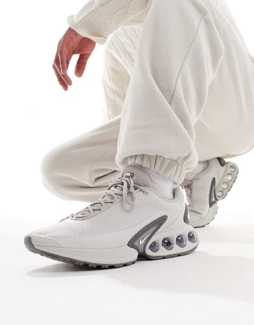Air Max DN sneakers in light gray