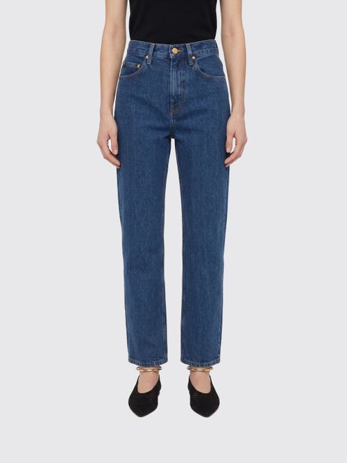 Jeans Woman color Denim