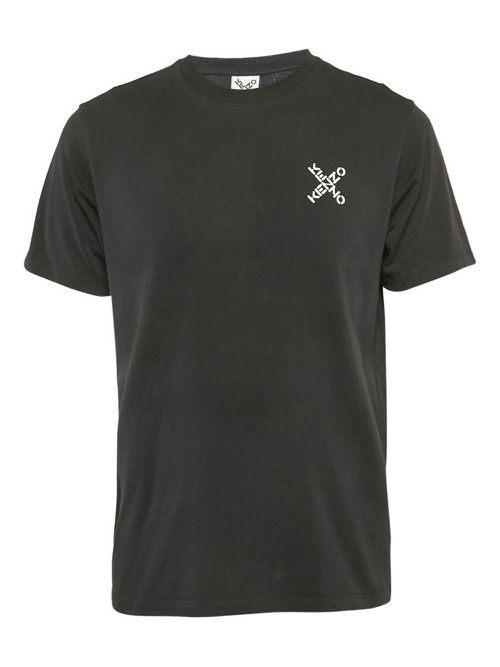 2024 Little X logo crew-neck T-shirt - Black