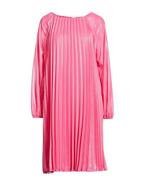 Woman Midi dress Pink Size M Polyester