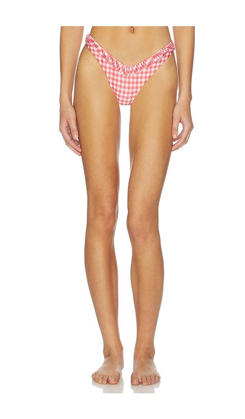 PEIXOTO Millie Bikini Bottom in Red. - XS also in S, M