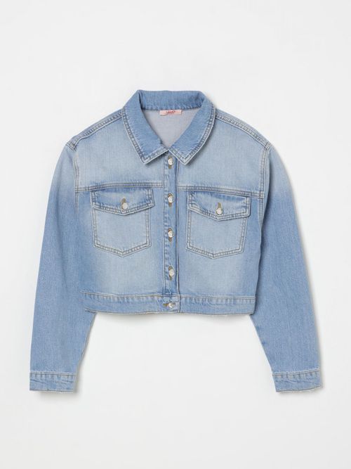 Coat LIU JO Kids color Denim
