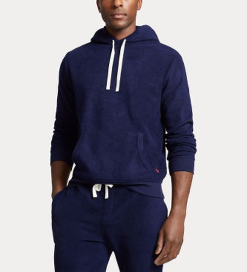 Polo Ralph Lauren for man. 714915967002 Sweatshirt Sleep navy (L), Homewear, Long sleeve, Recycled Polister, Sustainable