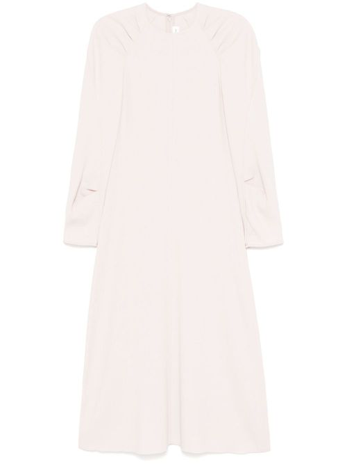 Crepe midi dress - Pink
