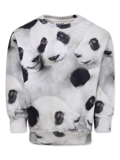 Monti Giant Panda sweatshirt - White