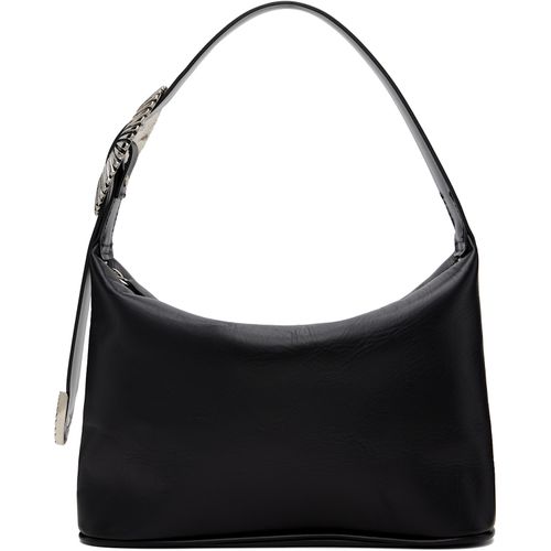 Black Leather Mini Bag