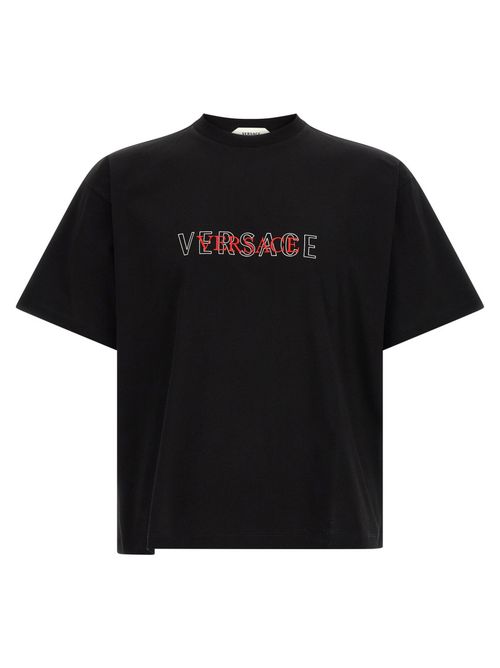 Black Logo Crew Neck T-Shirt