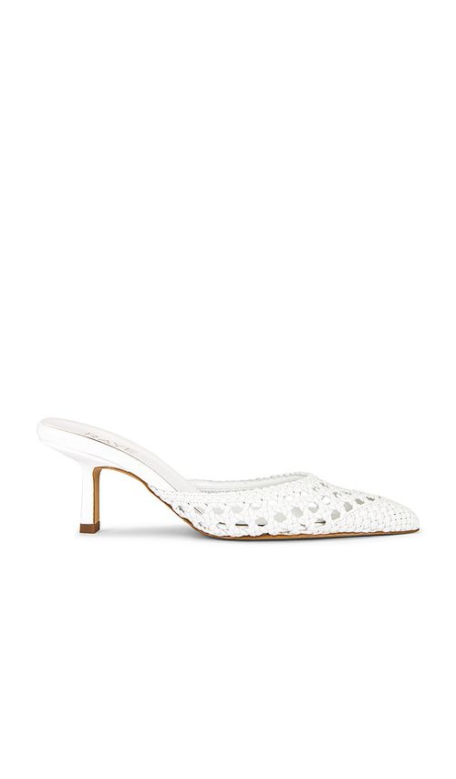 RAYE Ingrid Heel in White.  9. Also in 6, 6.5, 7, 7.5, 8, 8.5