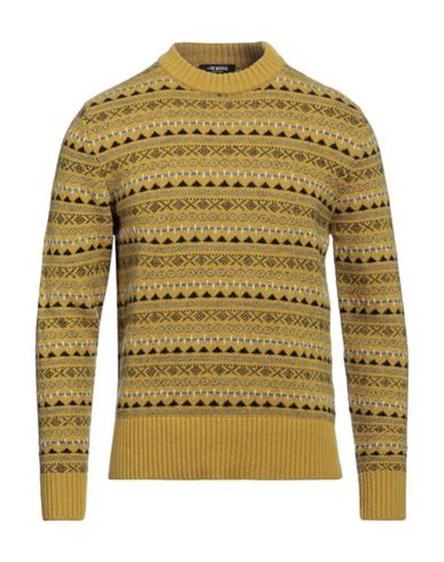 Man Sweater Mustard Size 36 Merino Wool, Acrylic, Polyamide, Mohair wool