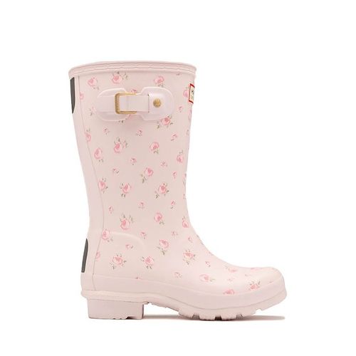 Hunter x LoveShackFancy Original Short Rain Boot - Little Kid / Big Kid - Blooming Heirloo