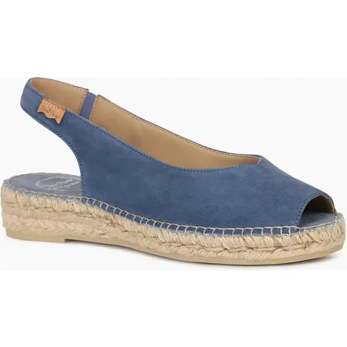 Toni Pons Women's Erica Womens Espadrille Sandals - Navy