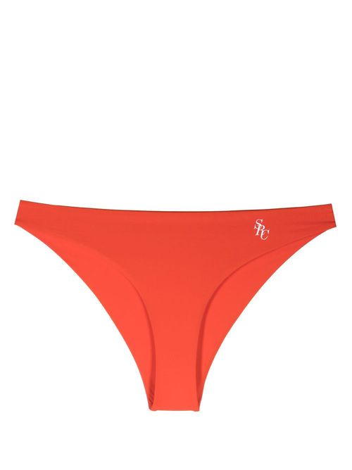 Logo-print bikini bottoms