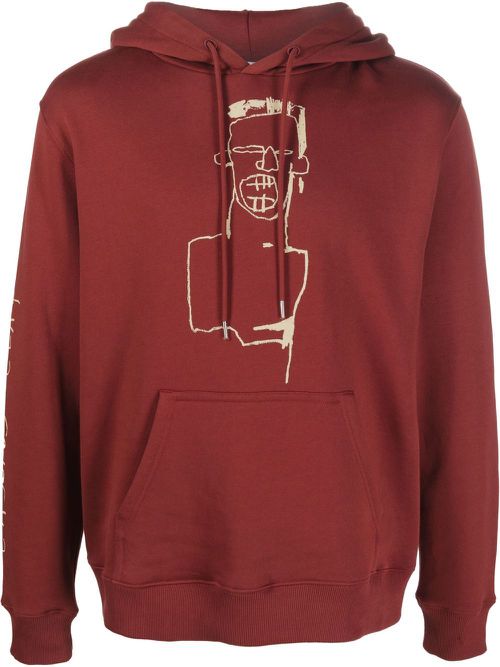 Klein Cassius cotton hoodie - Red