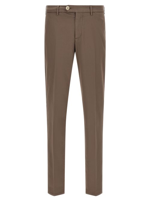 American Pima Cotton Trousers — Beige