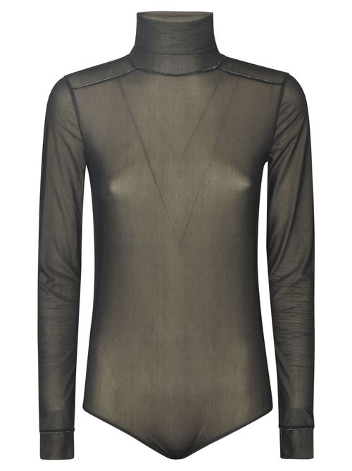 Roll Neck Long-sleeved Bodysuit