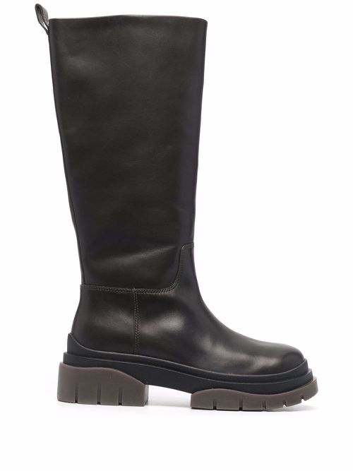 Supremium leather boots - Black