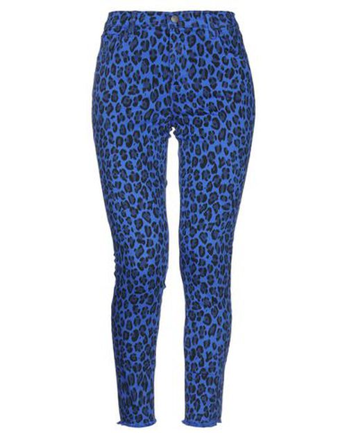 Woman Denim pants Bright blue