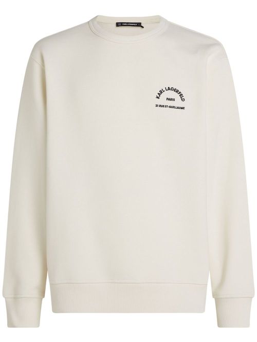 Rue St-Guillaume sweatshirt - White