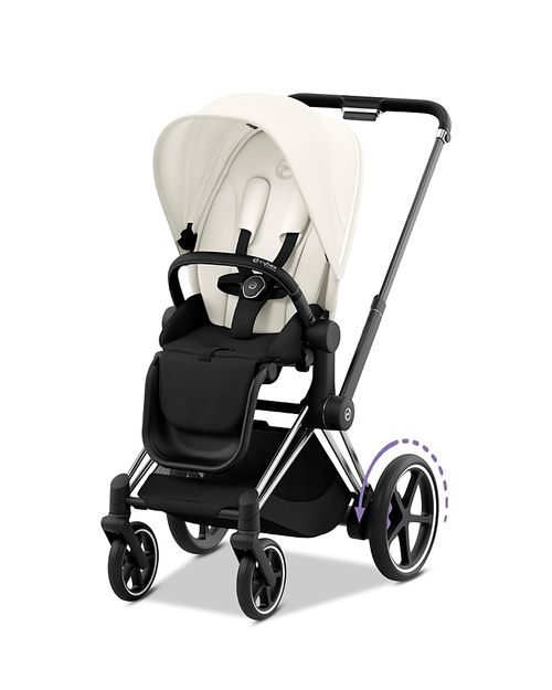 E-priam 2 Smart Stroller in Chrome/Black