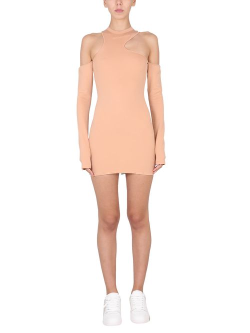 Asymmetric Mini Dress