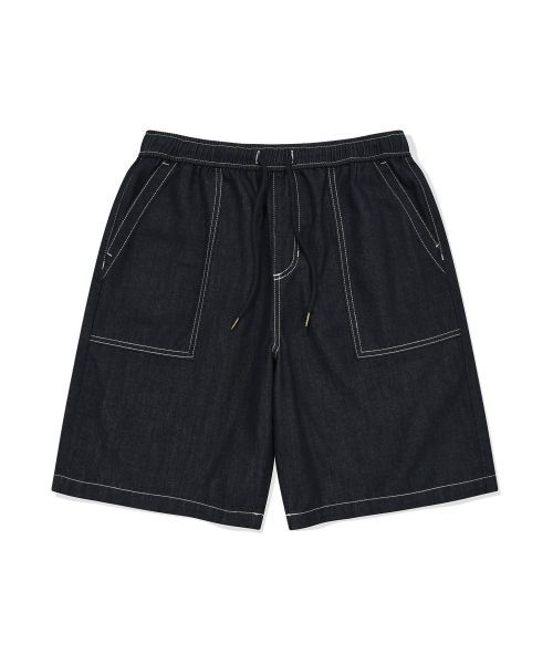 Easy Denim Shorts Indigo