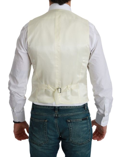 Virgin Wool Vest — Beige